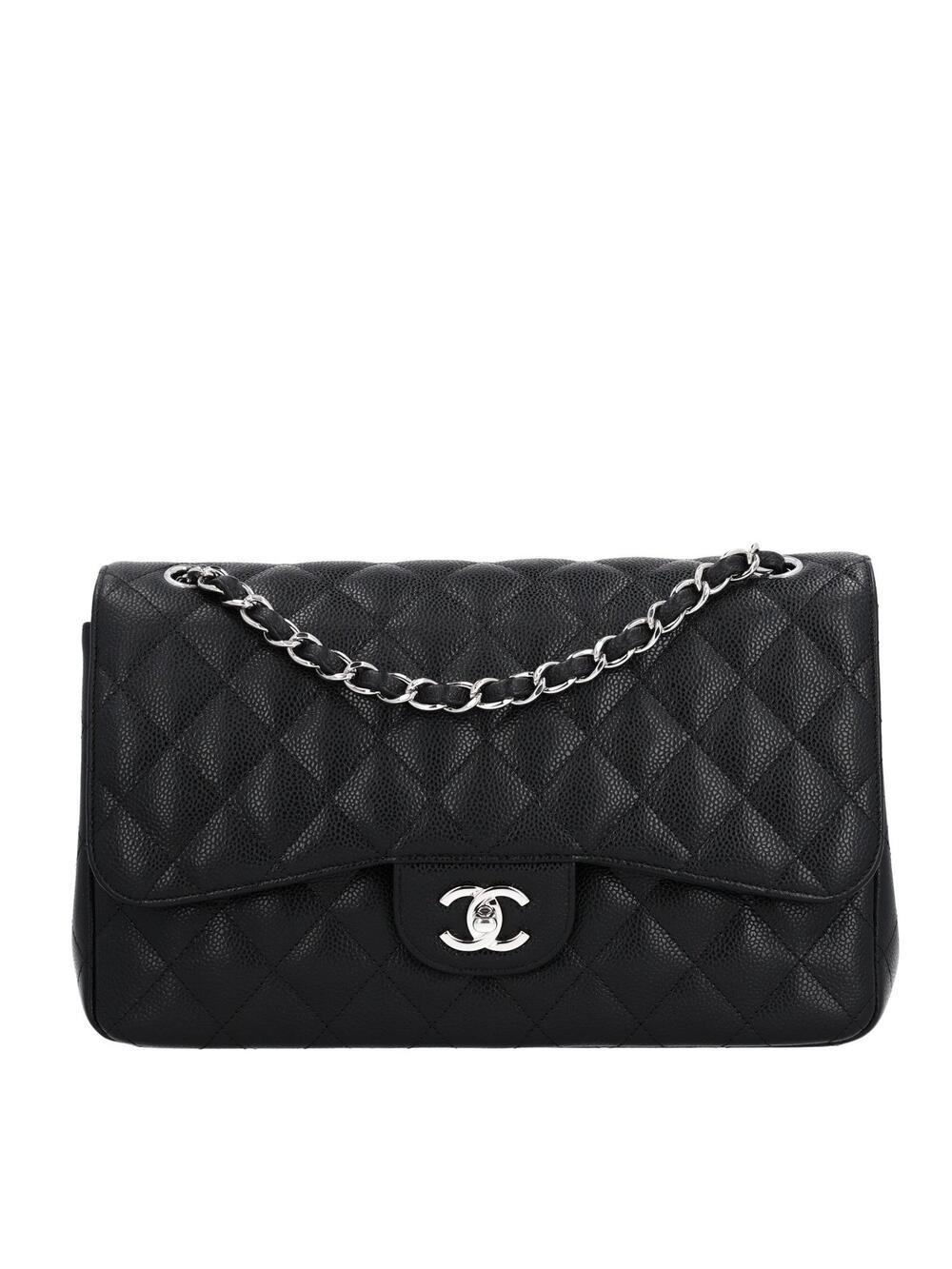 Chanel Caviar Quilted Jumbo Double Flap #371988C75B